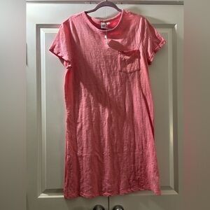 GAP Pink Mini T-Shirt Dress